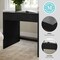 Martha Stewart Kayden Home Office Modular Single-Drawer Desk in Black w/Oil Rubbed Bronze Hardware NAN-FY-23042-TB-BK-BK-MS - alternate 4