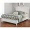 Homeroots White Solid Wood King Bed Frame 524828 - alternate 1