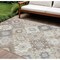 Homeroots 9' X 12' Ivory Gold And Gray Southwestern Washable Indoor Outdoor Area Rug 632273 - alternate 1