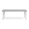 Flash Furniture Wren 72 in x 30 in Adjustable Height Activity Table, Thermal Laminate Top, Short Legs, Gray XU-A3072-REC-GRY-T-P-GG - alternate 4