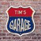 Signmission Tim's Garage, 6 inch X 6 inch, Plastic Sign, 2PK SHI-P-2PACK-6-383-TIM - alternate 2