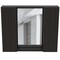 Homeroots 24" Black Laminate Accent Cabinet With Four Shelves 477610 - alternate 3