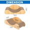 Simple Deluxe FluffyDream Cat Scratcher Cardboard, Scratching Pad House Bed Furniture Protector, Infinity Shape,  GLOWPTSCRABONEWOOD01 - alternate 3