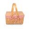 Picnic Time Family Of Brands Piccola Picnic Basket, Red & White Gingham 122-10-300-000-0 - alternate 4