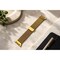 Elegani Magnetic Milanese Mesh Replacement Band Compatible with Apple Watch 38mm, Yellow Gold SBMMTC-YGD-38mm - alternate 2