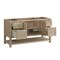 James Martin Vanities Breckenridge 60" Single Vanity, Whitewashed Oak, w/ 3 CM Tajnar Eclos Top 330-V60S-WWO-3TJR - alternate 2