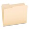 Pendaflex Earthwise 100% Recycled Manila File Folder, 1/3-Cut Tabs: Assorted, Letter, 0.75" Expansion, 100PK 1006989 - alternate 1