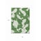Homeroots 8' X 10' Green And Ivory Abstract Washable Indoor Outdoor Area Rug 614530 - alternate 2