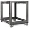 Rocstor SOLIDRACK 12U OPEN FRAME RACK CPNT4-POST ADJUSTABLE DEPTH RACK -BLACK Y10E008-B1 - alternate 1
