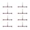 Mytee Products Ratchet Binder 3/8in-1/2in fits 38 & 12 Chain G70 Flatbed Binders 9200 WLL, 8PK CBRS38x8 - alternate 3