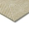 Homeroots 3' X 5' Gold And Ivory Geometric Washable Indoor Outdoor Area Rug 612124 - alternate 3