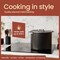 Bakkenmaster 16-Qt Ceramic Coated Stock Pot with Lid, Nonstick, Oven Safe, PTFE and PFAS Free, Black BKCRSTKPTBL16KK - alternate 2