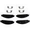 Motorcraft Disc Brake Pad Set,  BR1070B - alternate 2