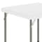 Flash Furniture Paige 24x24 Kid's Granite White Plastic Folding Table with Locking Legs RB-2424-KID-WH-GG - alternate 3