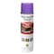 Rust-Oleum Precision Line Marking Paint, Inverted, Fluorescent Purple, 17 oz 1669838V - alternate 1