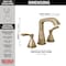 Delta Stryke Two Handle Widespread Bathroom Faucet, 5.88 in, Lumicoat Champagne Bronze 35776-CZ-PR-MPU-DST - alternate 2