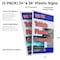 Signmission We Fix Tablets Phones Computers, Plastic Signs Only 24 Inch x 36 Inch, Corrugated Plastic, 2PK CSB-2436-2PACK-WeFixTabletsPhonesCompute - alternate 2