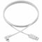Tripp Lite Lightning to USB Sync Charge Right-Angle iPhone iPad White 6ft M100-006-LRA-WH - alternate 2