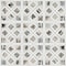 Msi Tessere Pattern Sample in. Polished Marble Mosaic Floor And Wall Tile ZOR-MD-0634-SAM - alternate 1
