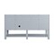 James Martin Vanities Breckenridge 60" Single Vanity, Serenity Blue, w/ 3 CM Siberian Silestone Top 330-V60S-SRB-3SFR - alternate 2