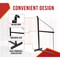 Mytee Products 3PK 2 Tier Shipping Container Shelving Bracket w/Hooks -19-3/4 inx34 in, 550lbs WLL, 3PK CNT-SHELF2x3 - alternate 2