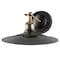 Sunlite Canopy Classic Collection Wall Sconce Vintage Antique Style Fixture, Antique Brass Finish 07036-SU - alternate 2