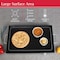 Classic Cuisine Electric Warming Tray Food Warmer w/ 3 Temperature Settings, Cool-Touch Handles Food Warmer KIT-WRMTRY - alternate 3