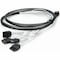 Rocstor PREMIUM 1M 3.2FT INTERNAL MINI SAS TO SATA CABLE - SFF-8643 TO 4X SATA - CONNE Y10C870-B1 - alternate 2