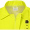 Ironwear 49" Hi Vis Flame Retardant Raincoat with Tuckaway Hood, Lime, Medium 9520FR-L-MD - alternate 2