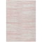 Homeroots 5' X 8' Pink And Ivory Abstract Washable Indoor Outdoor Area Rug 613116 - alternate 2