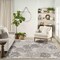 Homeroots 9' X 12' Gray Black And Ivory Nautical Indoor Outdoor Area Rug 551447 - alternate 5