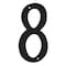 Primeline Tools 4 in. House Number 8, Diecast, Black Finish, PK2 MP4118 - alternate 1