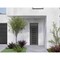 Vdomdoors Aluminum Door Iron 0188 Black Entry Steel Metal Classic Painted 36 x 94 (36 x 80+14)-Right Inswing IRON0188EXD-BLK-W36xH80+14-RH-I - alternate 2