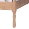 Baxton Studio Laurent Platform Bed with Spindle Bed Frame, Queen 266-14563-ZORO - alternate 3
