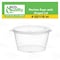 Ecoquality 4 Oz Portion Cups with Hinged Lid Leak Proof Condiment Souffle Containers, 500PK EQHINPC4OZ-500 - alternate 3