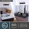 Vaxcel Covington 3-Light Vanity Light, Matte Black, Clear Glass, 23-In. Wide W0583 - alternate 3