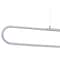 Jonathan Y Ned 39" Dimmable Adjustable Integrated LED Metal Linear Pendant, Chrome JYL7021A - alternate 3