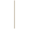 Ekena Millwork True Fit PVC Center Circle Arts & Crafts Fixed Mount Shutters, Natural Twine, 12W x 44H, PR TFP001AC12X044NT - alternate 4