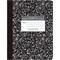 Roaring Spring College Ruled Hard Cover Composition Book, 975 x 75 100 Sheets, Black Marble Cover, Black ROA77264 - alternate 1