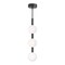 Afx Baroque - LED Pendant - 32in - Black BRQP32LAJUDBK - alternate 1