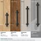 Amerock Davenport 6-5/16 in 160 mm Center-to-Center Matte Black Cabinet Pull BP36607MB - alternate 3
