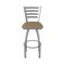 Holland Bar Stool Co 410 Jackie Stainless Steel 36in Swivel Bar Stool with Canter Thatch Seat 41036SS001 - alternate 3