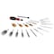 Performance Tool 20 pc. Engine Brush Kit, Nylon Brass Stainless Steel, 1/4 in. Shank W1231 - alternate 1