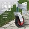 Powertec 6in Spring Loaded Gate Wheel, 500lbs Swivel Caster Wheel, 360° Rotation Castor 17221 - alternate 2