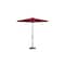 Treasure Garden 9 ft Patio Umbella, aluminum, fiberglass ribs, outdoor, Jockey Red UM840-00 5403 Jockey Red - alternate 1