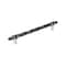 Amerock Carrione 8 inch 203mm Center-to-Center Marble Black/Polished Chrome Cabinet Pull BP36663MBK26 - alternate 1