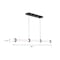 Afx Miami - LED Linear Pendant - Black MIAP0348LAJUDBK - alternate 2