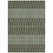 Homeroots 3' X 5' Brown Green And Olive Green Tribal Washable Indoor Outdoor Area Rug 582548 - alternate 5