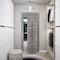Sartodoors Sliding Closet Bi-fold Doors, Planum 0010 Ginger Ash, Sturdy Tracks Moldings Trims Hardware Set, Wo PLANUM0010BF-GA-48 x 96 (2* 24x96) - alternate 3