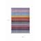 Homeroots 9' X 12' Lavender Blush And Blue Striped Washable Indoor Outdoor Area Rug 614813 - alternate 3